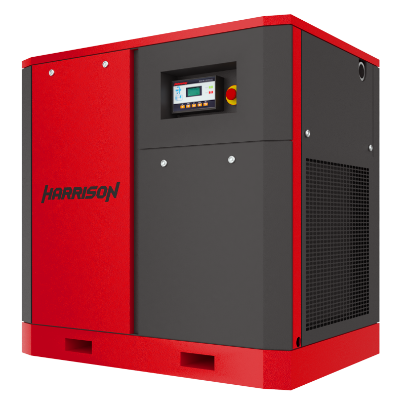 HRS-957000 Винтовой компрессор с прямым приводом Harrison: 7000 л/мин, 8 бар, 45 кВт