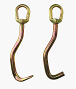 WDK-0314 Набор крюков для работы с кузовом автомобиля. Длина 340мм Wiederkraft