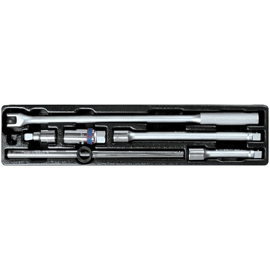 KING TONY Набор принадлежностей для торцевых головок, ложемент, 6 предметов KING TONY 9-4116FR