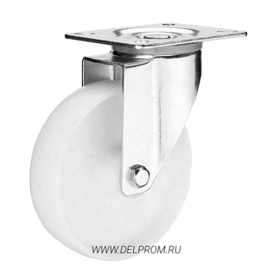 SRCn 42 Нейлоновая поворотная колесная опора д100 (VILS)