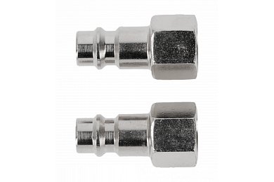 HOEGERT Штуцер с муфтой соединительной F1/4", 2шт.