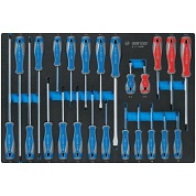 KING TONY Набор отверток, ложемент, 24 предмета KING TONY 9-31124MRV