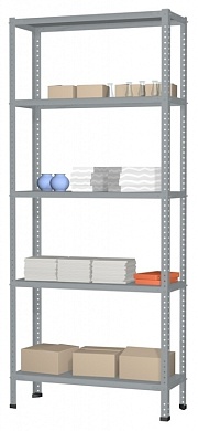 Стеллаж металлический ТС (2500х700х600) 5 полок Верстакофф