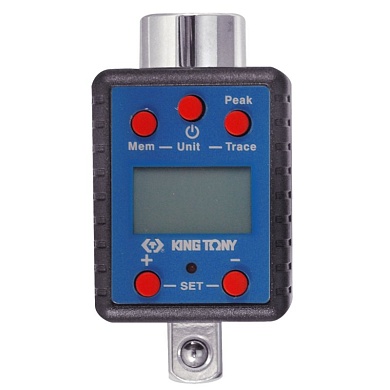 Динамометрический адаптер 3/4", 200-1000 Нм, "DIGITAL", для левой и правой резьбы, кейс KING TONY 34607-1A