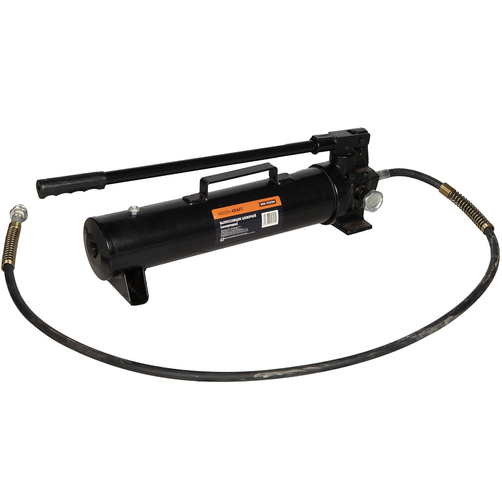 WDK-TKS75M Выпрессовщик шкворней (шкворнедав) гидравлический 75т. С рамой и ручным гидронасосом