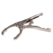 Съемник масляных фильтров, 45-130 мм, шарнирно-губцевый с фиксатором МАСТАК 103-45130