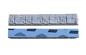 Самоклеющиеся балансировочные грузики 0062 тонкие (набор 50шт.) CLIPPER