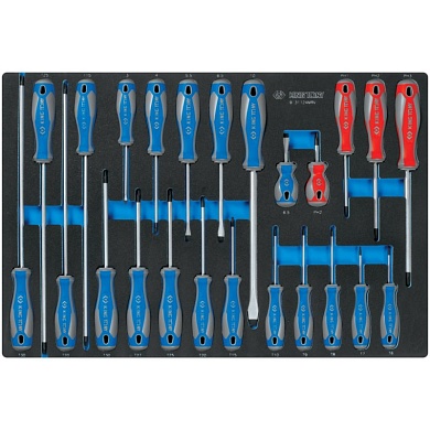 KING TONY Набор отверток, ложемент, 24 предмета KING TONY 9-31124MRV