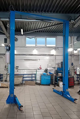 Подъемник двухстоечный Sivik ПГА-5000/1 LCV синий