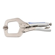 Ручной зажим с С-образными губками и фиксатором 275мм