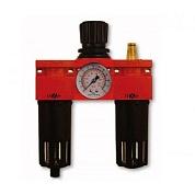 VEPA ГРУППА F455/5 фильтр+редуктор+лубрикатор 1" металлический корпус, с манометром