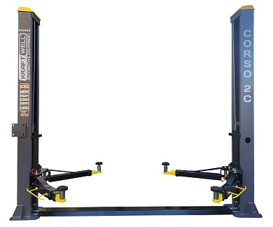 KraftWell CORSO 2C Подъемник комплект г/п 4 т. с анкерами и проставками