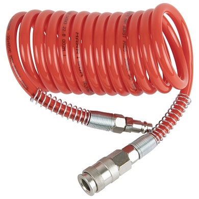 HRS-226530 Шланг пневматический спиральный Harrison с БРС, 3 м, 6.5х10 мм