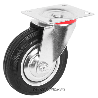SC 42 Промышленная поворотная колесная опора ч.р. д100 (VILS)