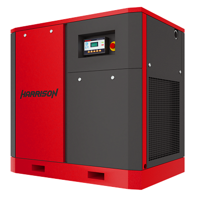 HRS-957000 Винтовой компрессор с прямым приводом Harrison: 7000 л/мин, 8 бар, 45 кВт