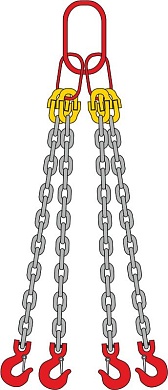 Строп цепной 6,7т-7м