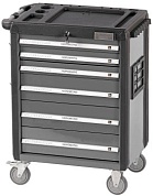 Тележка инструментальная, 6 выдвижных ящиков, серая NORDBERG T6N(G)