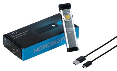 Фонарь светодиодный, аккумуляторный (без зарядного устройства) NORDBERG 1917