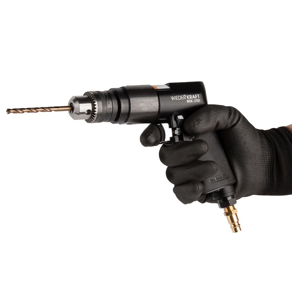 WDK-27130 Дрель пневматическая 10 мм, 1800 Об/мин