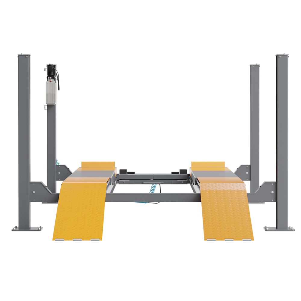 WiederKraft WDK-545 Четырехстоечный автомобильный подъемник г/п 5 тонн под сход-развал