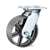 SCds 42 Большегрузная чугунная поворотная колесная опора д.100 (VILS)