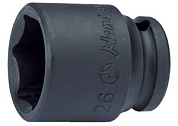 Ударная торцевая головка 3/4", 86400M19, Hans