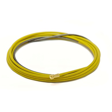 Изолированный стальной канал жёлтый Ø 1.2-1.6mm, 5m