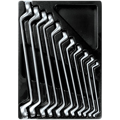 KING TONY Набор накидных ключей, ложемент, 11 предметов KING TONY 9-1711MR