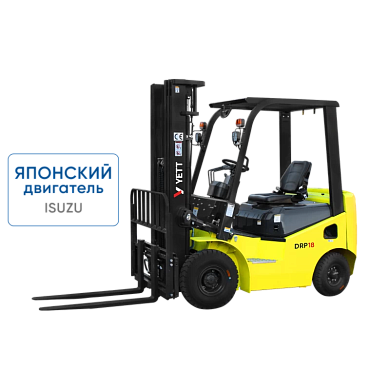Дизельный погрузчик с японским двигателем YETT DRP18-WS5K2-M300-3W