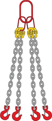 Строп цепной 2,36т-2,4м