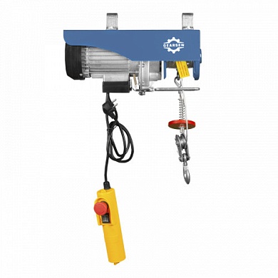 Таль электрическая мини стационарная GEARSEN PA 220В, 600/1200кг, 20/10м