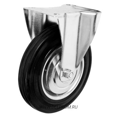 FC 46 Промышленная неповоротная колесная опора ч.р. д100 (VILS)