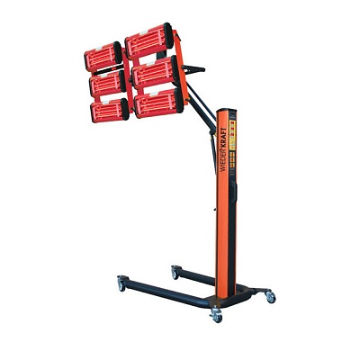 Мобильная шестикассетная ИК сушка WDK-6CL 380 В WiederKraft 